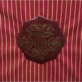 Antique LEATHER TOP HAT BOX by "YOUNG BROS." of NY w/ ORIGINAL MONEY ORDER TAGS