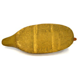 Vintage WOODEN DUCK DECOY Unsigned HAND-CARVED Hand-Painted GLASS EYES Folk Art?