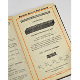 Antique HARDCOVER BOOK / CATALOG 'INTERSTATE IRON & STEEL COMPANY" Chicago, 1918