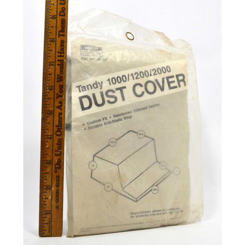 Brand New "TANDY 1000/1200/2000 DUST COVER" Cat. No. 26-541 Factory Sealed RARE