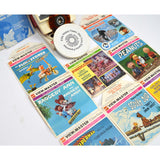 Vintage VIEW-MASTER VIEWER & REEL Lot of 16 Sets + EXTRAS! Scooby-Doo SUPERMAN +