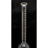 Chemistry LAB GLASS by PYREX 450 ml GRADUATED CYLINDER w/ 2 UNUSUAL BULBS Rare?