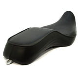 Excellent CORBIN MOTORCYCLE SEAT No. "XL 96-6 AM" Black Leather REPLACEMENT PART