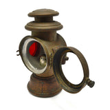 Antique STAGECOACH LIGHT "WESTCHESTER TAIL No. 3" by "N.Y COACH & AUTO LAMP CO."