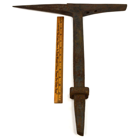 Antique COOPERS STAKE ANVIL Unbranded BLACKSMITH-TINSMITH TOOL Forged Iron c19th