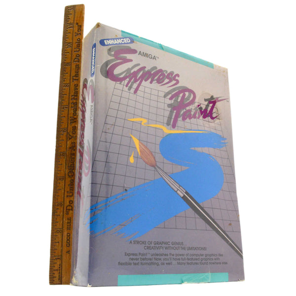 New/Sealed! AMIGA "ENHANCED EXPRESS PAINT" in Shrink! COMPUTER GRAPHICS SOFTWARE