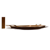 VTG/Antique HAMMERED COPPER SERVING TRAY American "PAT APPLIED FOR" at Handles