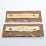 Antique WINCHESTER & S.P "SUPERIOR TROUT FLIES" On Card "BLACK HACKLE 3201" Rare!