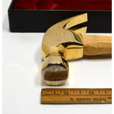 Vintage STANLEY "100 PLUS" Gold-Head "MECHANIX ILLUSTRATED GOLDEN HAMMER AWARD"
