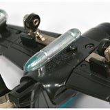 Vintage TONKA GOBOTS "ZERO" #40 Enemy Robot PROPELLER AIRPLANE w/ CARD-BACK 1984