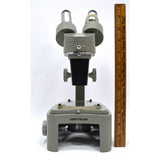 Vintage UNITRON M8F MICROSCOPE w/ W.F. 10X LENSES + Bonus K+E VINYL POUCH / BAG