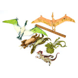 Excellent! JURASSIC PARK III (3) TOY DINOSAUR FIGURES Lot of 6 T-REX V-Raptor ++