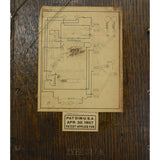 Antique WESTERN ELECTRIC OAK WALL PHONE No. 317-H Cathedral-Top KELLOGG c.1907