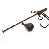 VTG/Antique "BEMIS & CALL CO." STEELYARD SCALE Cast Iron BEAM BALANCE 0-75 Range