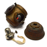 Antique STAGECOACH LIGHT "WESTCHESTER TAIL No. 3" by "N.Y COACH & AUTO LAMP CO."