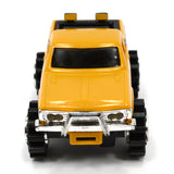 Vintage SCHAPER STOMPER 4X4 Toy Truck SUBARU "BRAT" Mustard-Yellow c.1981 WORKS!