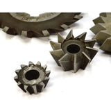 Steampunk SIDE MILLING CUTTER Lot of 7 MILL CUTTERS Brown & Sharpe F&D Morse ++!