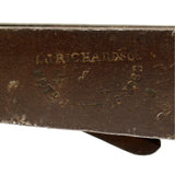 Antique J.J. RICHARDSON'S PATENT WRENCH c.1863 RATCHETING SOCKET Civil War RARE!