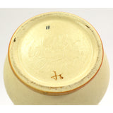 Antique WELLER POTTERY BONITO VASE 7.25" Hand-Painted FLORAL MOTIF Artist Signed