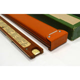 Vintage KEUFFEL & ESSER SLIDE RULE #N4053-3 c1937 in LEATHER CASE + Paper Insert