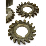 Steampunk SIDE MILLING CUTTER Lot of 7 MILL CUTTERS Brown & Sharpe F&D Morse ++!