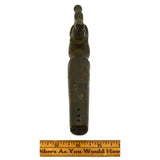 Antique BRASS GAS HOSE NOZZLE Unbranded SICK PATINA! Repurpose STEAMPUNK Alt Art