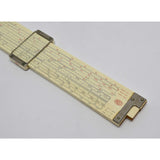 Vintage FREDRICK POST "VERSALOG" SLIDE RULE No. 1460 in Leather Case! c.1960-68