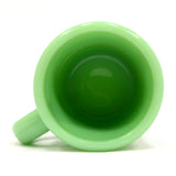 Excellent! JADEITE "FIRE-KING" OVEN-WARE MUG 3-1/2"T, C-Handle HEAVY RESTAURANT