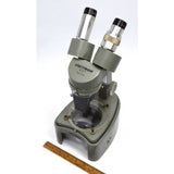 Vintage UNITRON M8F MICROSCOPE w/ W.F. 10X LENSES + Bonus K+E VINYL POUCH / BAG