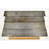 Antique "C.A. MARKLEY" ENGRAVING FONT PLATE Lot of 4 ENGRAVER/PANTOGRAPH Plates