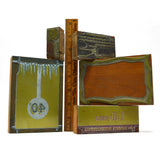 Antique WOOD-BACK PRINT BLOCK Printing Blocks LOT OF 5 Frame/Boarder ADVERTISING