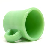 Excellent! JADEITE "FIRE-KING" OVEN-WARE MUG 3-1/2"T, C-Handle HEAVY RESTAURANT