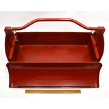 Vintage CRAFTSMAN "DOME" TOOL BOX Lunchbox w/ Tray UPSIDE-DOWN LOGO *Repainted*