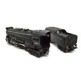 Vintage POSTWAR LIONEL "4-6-4 HUDSON LOCOMOTIVE" #665 & COAL TENDER c.1956-1959