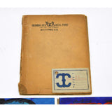 Antique SALESMAN SAMPLE(?) Painted Tile/Panel "COLUMBIAN ART METAL WORKS" (6of8)