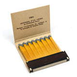 Vintage FRENCH FILM MATCHBOOK Full! "HISTOIRE D'UN CRIME" Cinémathèque Française