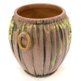 Antique WELLER POTTERY LOUELLA VASE by RUDOLPH LORBER Ring Handles MATTE c.1915