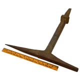 Antique COOPERS STAKE ANVIL Unbranded BLACKSMITH-TINSMITH TOOL Forged Iron c19th