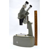 Vintage UNITRON M8F MICROSCOPE w/ W.F. 10X LENSES + Bonus K+E VINYL POUCH / BAG