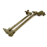 Antique ORNATE BRASS POT FILLER FAUCET Double-Arm ARTICULATED Salvaged Hardware!