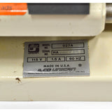 Good Used KEY BLANK CUTTER by ILCO #027A w/ MagneTek 1550 RPM, .07HP Motor WORKS