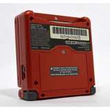 Tested Good! NINTENDO GAME BOY ADVANCE SP Mo. AGS-001 RED + AC Adapter & Case!!