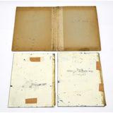 Antique SALESMAN SAMPLE(?) Painted Tile/Panel "COLUMBIAN ART METAL WORKS" (6of8)