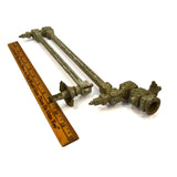 Antique ORNATE BRASS POT FILLER FAUCET Double-Arm ARTICULATED Salvaged Hardware!