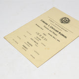 Antique MILITARY REUNION DINNER INVITATION May 2, 1899 COMPANY I, 13TH REGIMENT