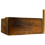 Vintage DUPONT "SPECIAL GELATIN" CRATE 60% Strength HIGH EXPLOSIVE BOX + 1/3 Lid