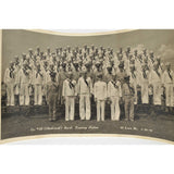 Vintage SIGNED 1942 PHOTOGRAPH PRINT "Co. #10 ELECTRICAL NAVAL TRAINING STATION"