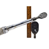 Interchangeable Head SNAP-ON RATCHET-TORQUE WRENCH #QJIJ275 with QJD16A & QJD12A