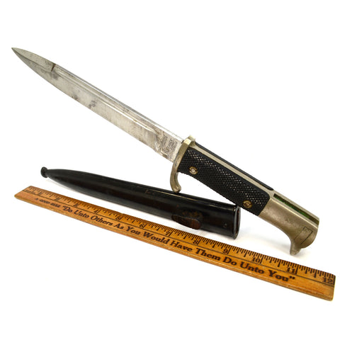Vintage WWII E. PACK & SOHNE German DRESS BAYONET Orig Scabbard SIEGFRIED WAFFEN