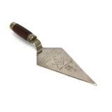 Vintage MASONIC 4" MINI TROWEL Freemasons JEFFERSON LODGE, PITTSBURGH 1854-1929